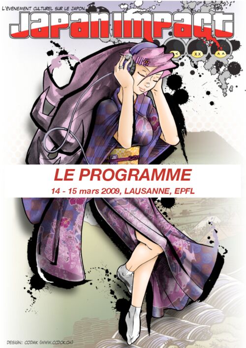 Japan Impact 2009 poster