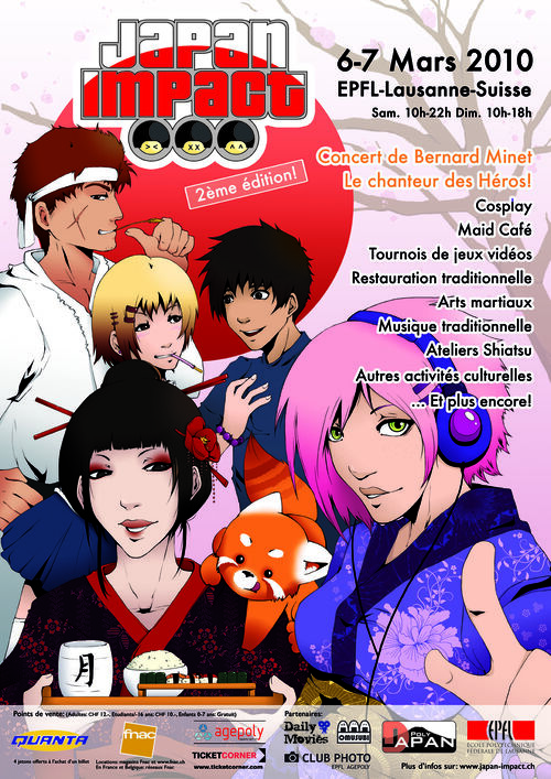 Japan Impact 2010 poster