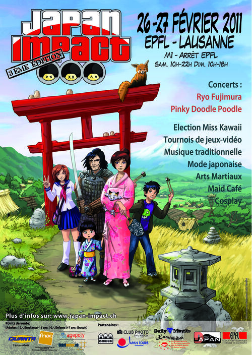 Japan Impact 2011 poster