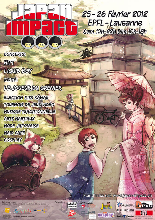 Japan Impact 2012 poster