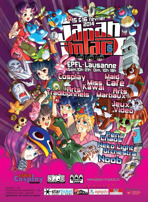 Japan Impact 2014 poster