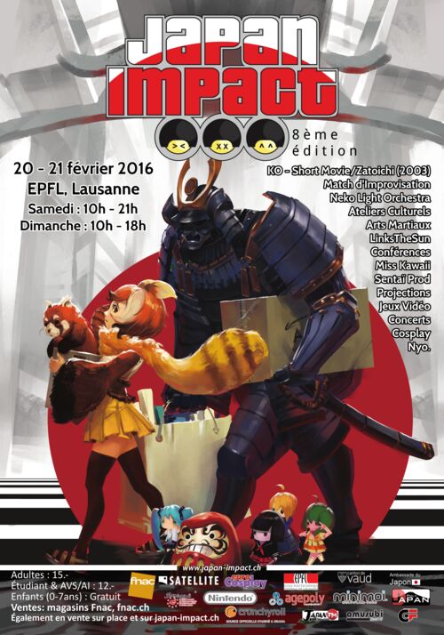 Japan Impact 2016 poster