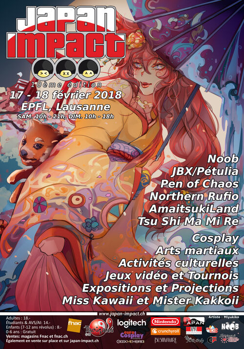 Japan Impact 2018 poster