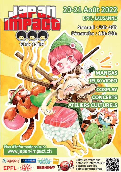 Japan Impact 2022 poster